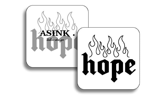 Надпис- Hope