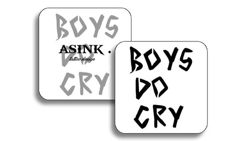 Надпис-boys do cry