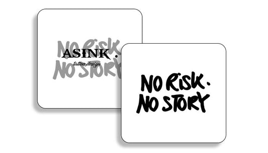 Inscription - no risk no story (mini)