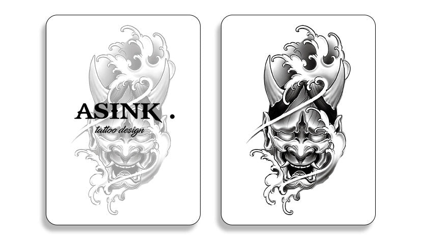 Japanese wave mask