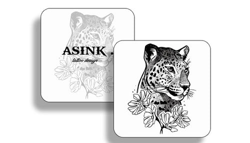 Leopard - flowers