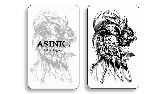 Owl drawing