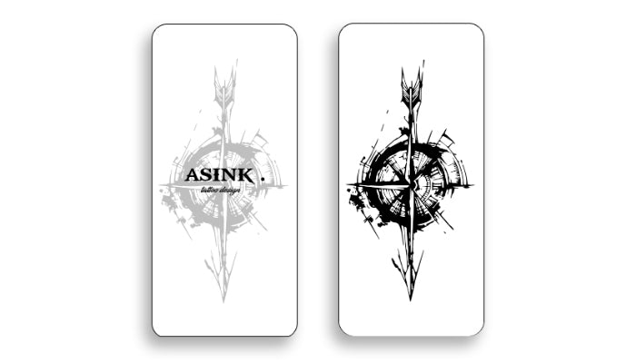 Compass Arrow Ink