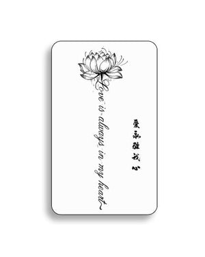 Lotus - Inscriptions