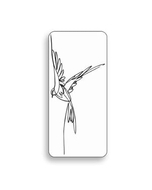 Hummingbird with Spread Wings