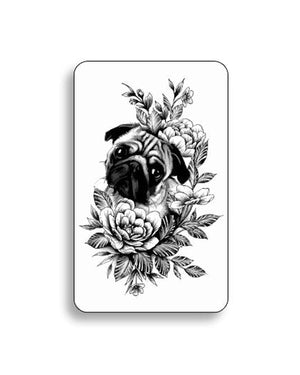 Welpe - Blumen