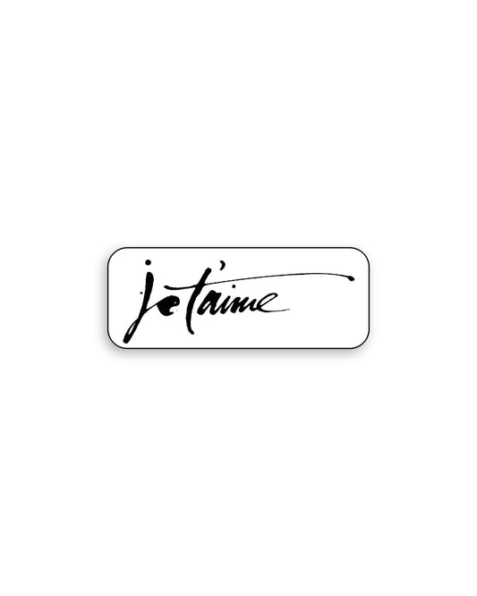 Επιγραφή - Je t'aime