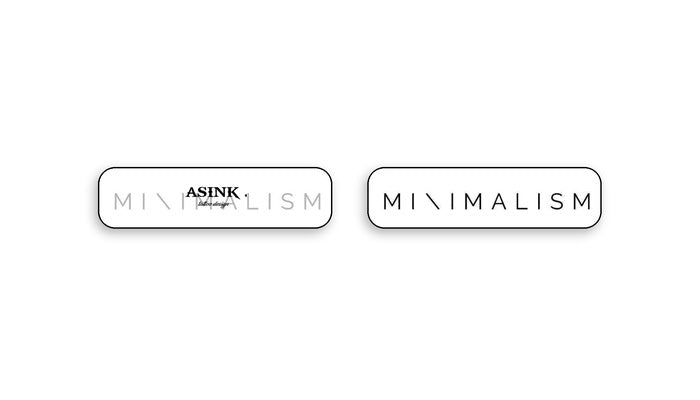 Inscripție - Minimalism
