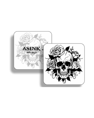 Skull with Roses