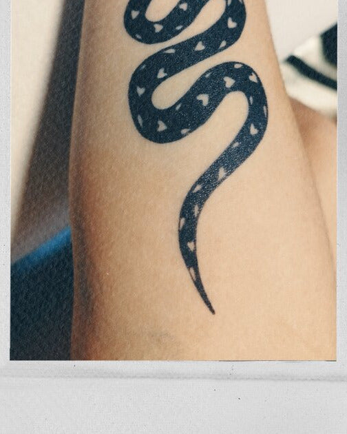 Snake with Little Hearts